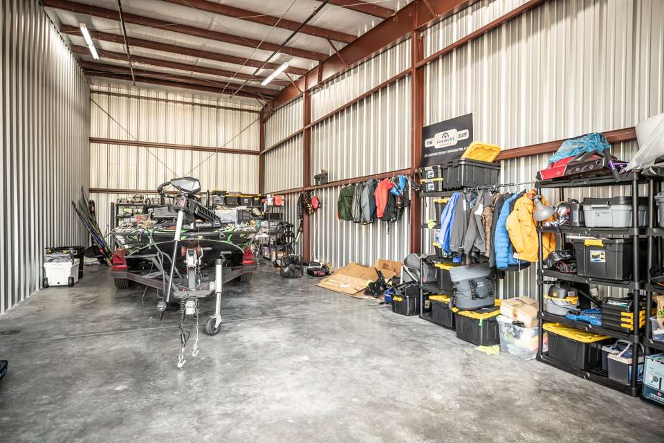 Inside an RV and boat storage facility is the Man Cave of Japanese angler Takumi âTakuâ Ito. The north Georgia location is centrally located for travel to Bassmaster Elite Series events. This is Taku's home base when he's in the U.S.  <br><br> <em>All captions: Craig Lamb</em> 