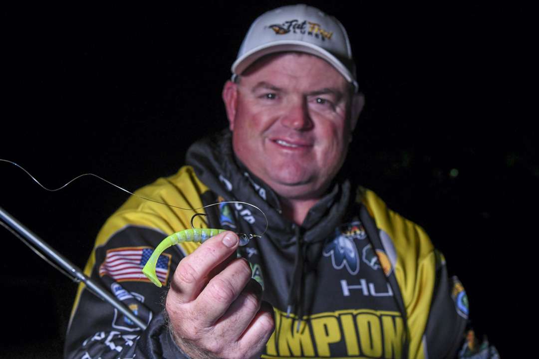 A 1/4-ounce Dirty Jigs Swimbait Head, rigged with a Gajo Swim Shad was another top choice. 
