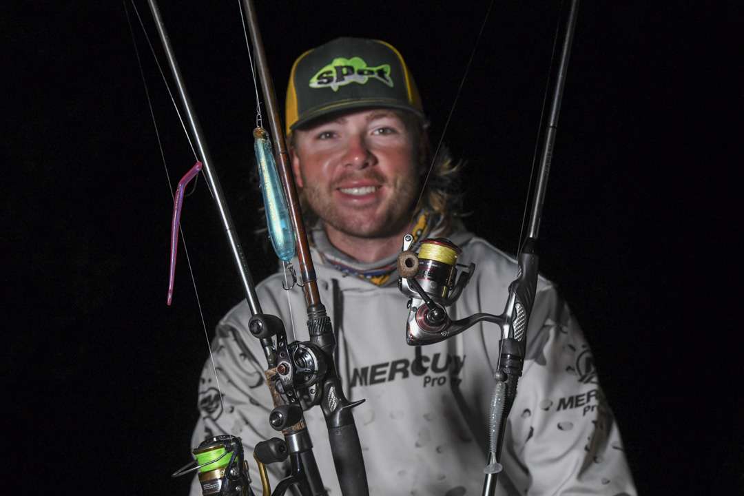 <b>Cole Sands (6th; 32-4) </b><br>
Cole Sands relied on two mainstay baits that are commonly used during the fall on Lake Norman. 
