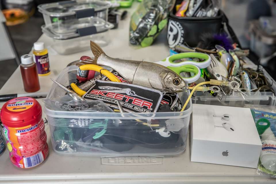 There are American baits, too, and lots of tools of the trade.  