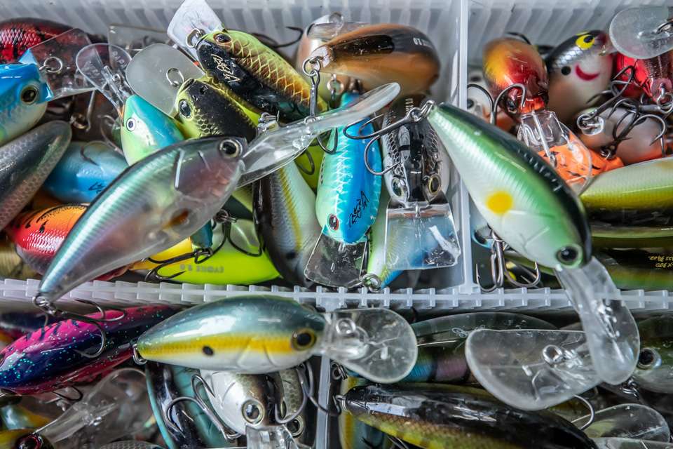 Inside the boat box are Japanese and American baits for every depth, action and need.  
