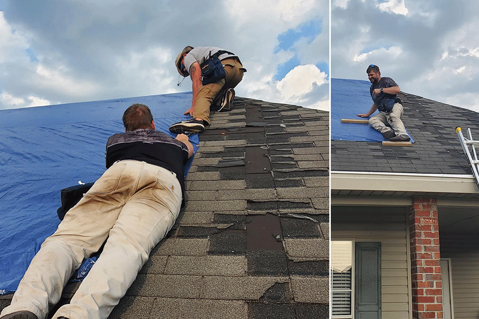 In the first days after Ida blew through, Rivet did the âLouisiana thingâ to help anyone in need. Elite roommate Brock Mosley drove down from Mississippi with supplies and helped him tarp roofs for about a week.