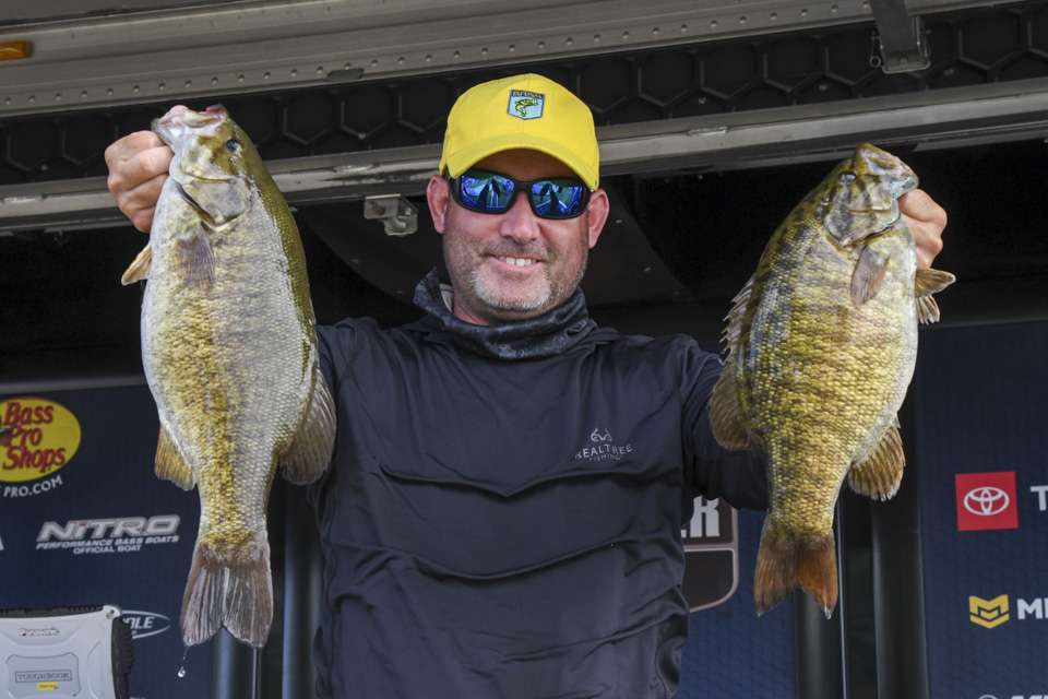 Kevin Hesson, 15th place co-angler (23-6)