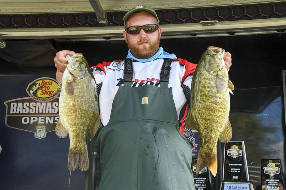 Brent Temple, 12th place co-angler (24-7)
