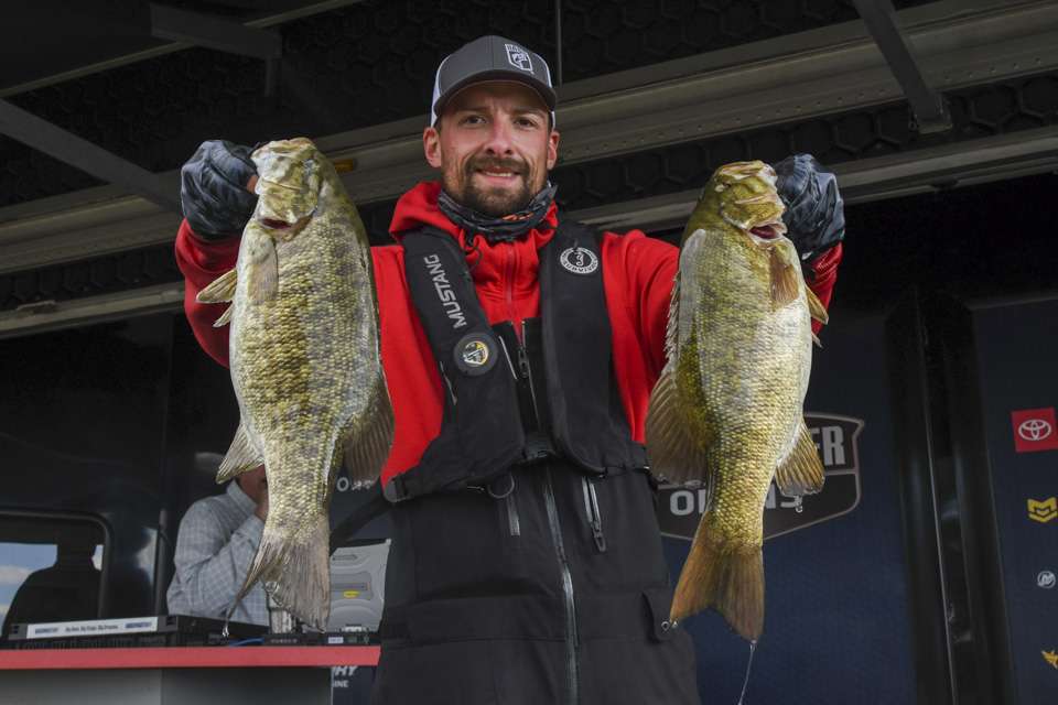 Matthew Thompson, 17th place co-angler (23-0)