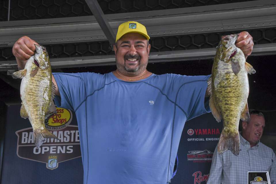 Sudhir Nath, 39th place co-angler (20-8)