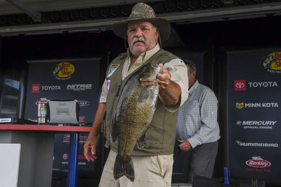 Mark Kendra, 48th place co-angler (19-8)
