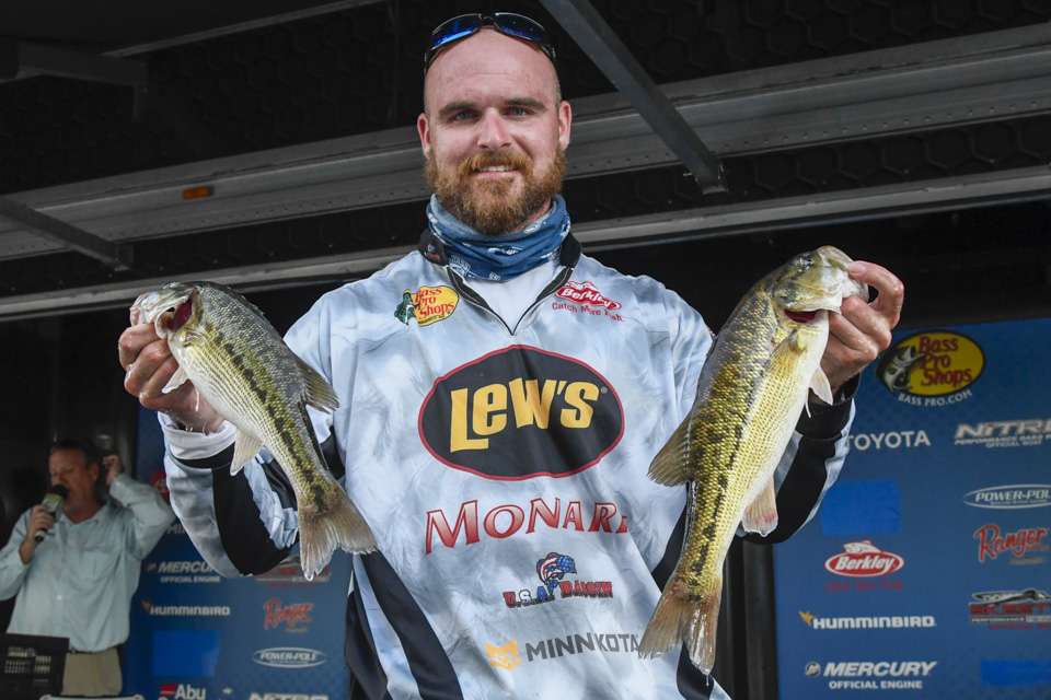 Taylor Tranthum, 54th place co-angler (5-11)