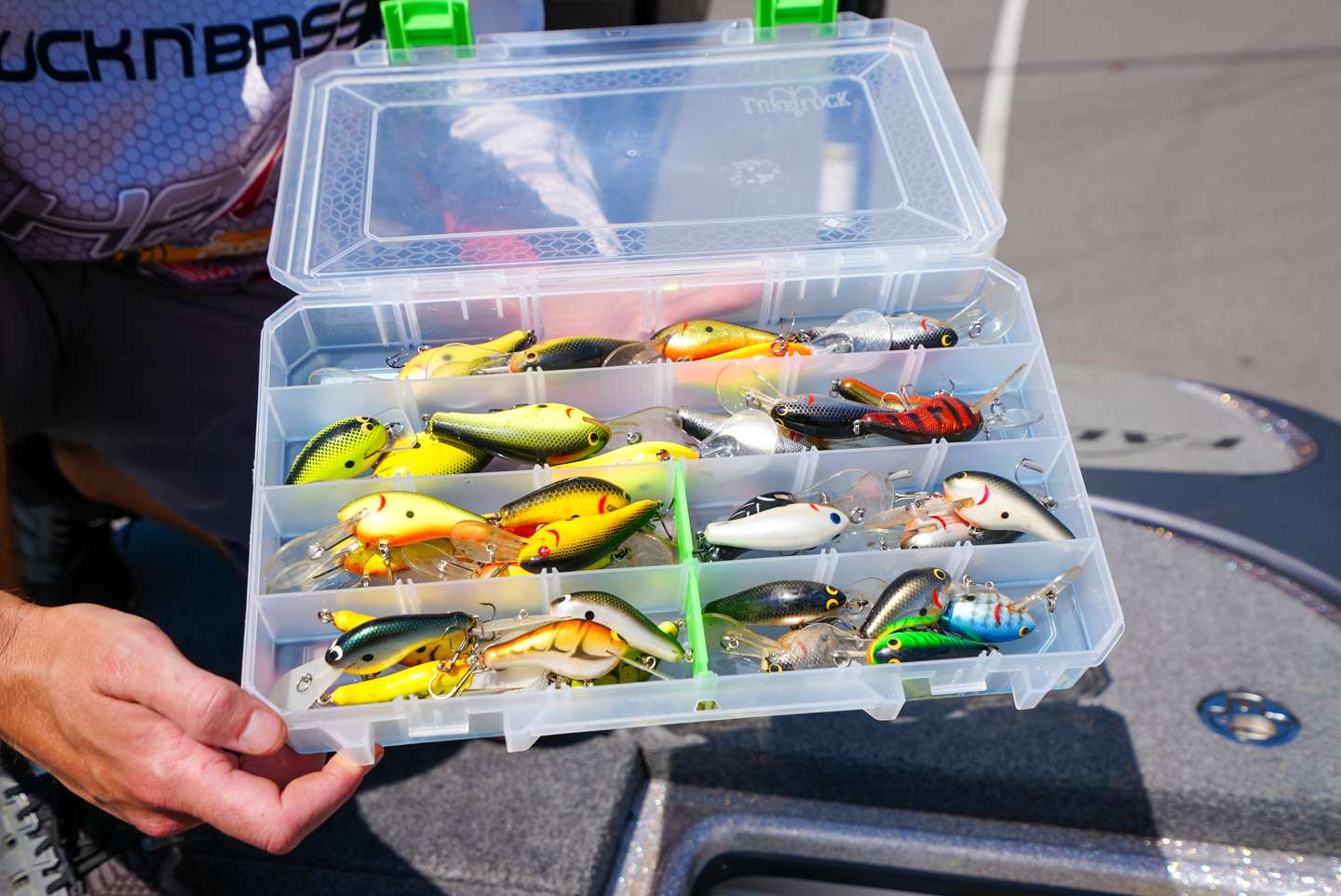 Inside the box is a variety of crankbaits that are very difficult to find. 