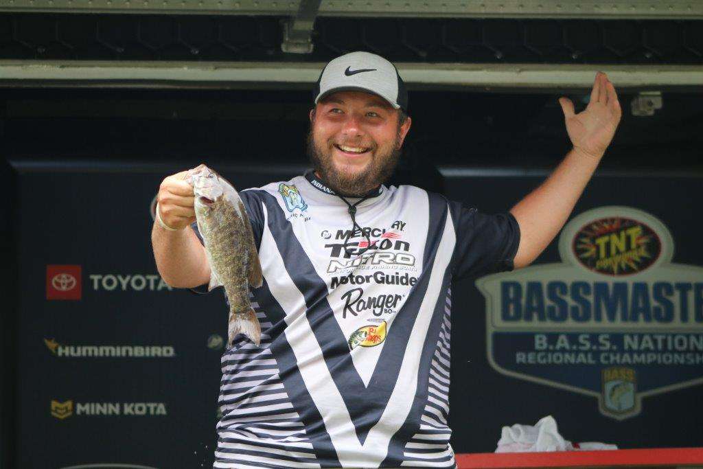 Eric Moore, co-angler, INDIANA (22nd, 7 - 11)