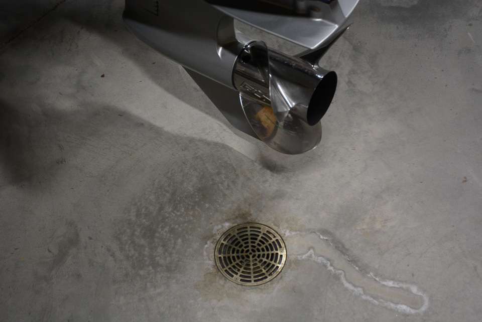 Arey got this idea from some of his peers with the same idea. âI had this floor drain installed during the build, and itâs well worth it.â 