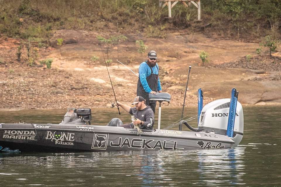 <b>Jesse Wiggins (3rd; 33-3)</b><br>
Wiggins fished both deep and shallow on his home fishery to finish the event in third. 