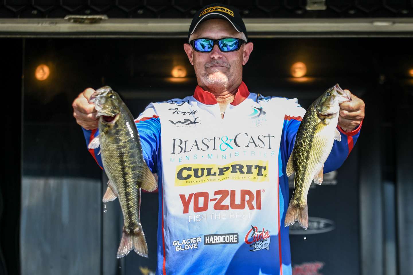 Terry Neal, 5th place co-angler (8-9)