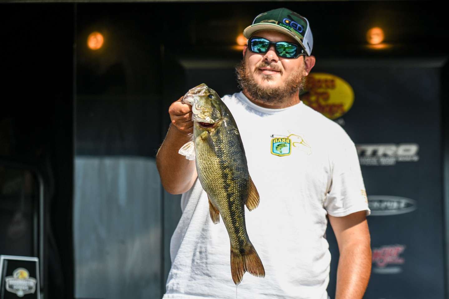 Cole Boyd, 41st place co-angler (3-15)