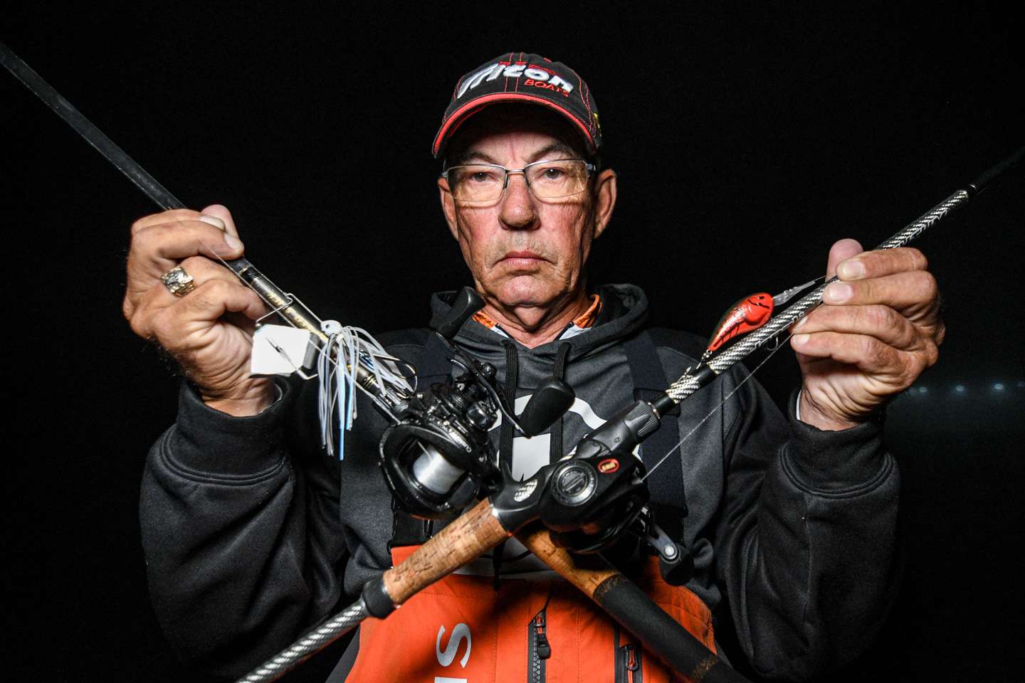 <b>Allen Stewart (9th; 23-0)</b><br>
Stewart relied on cranking a Spro RkCrawler 55 Crankbait and backed that up with a 1/2-ounce FunkBuster Baits Angry Virg Buzzbait. 
