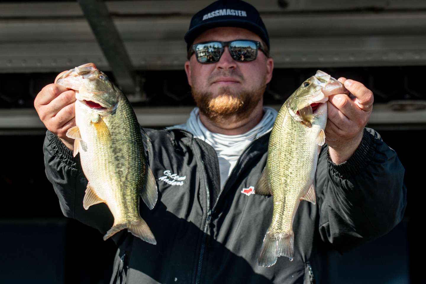 Colten Anders, 6th place co-angler (12-3)