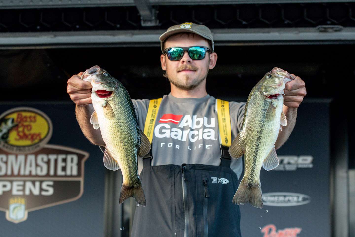 Justin Eger, 16th place co-angler (9-4)