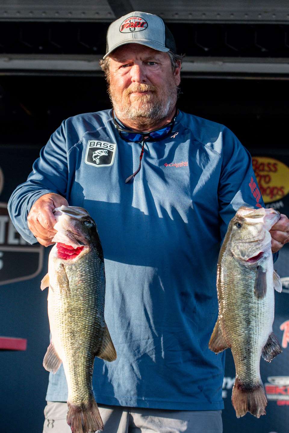Curtis King, 20th place co-angler (8-10)