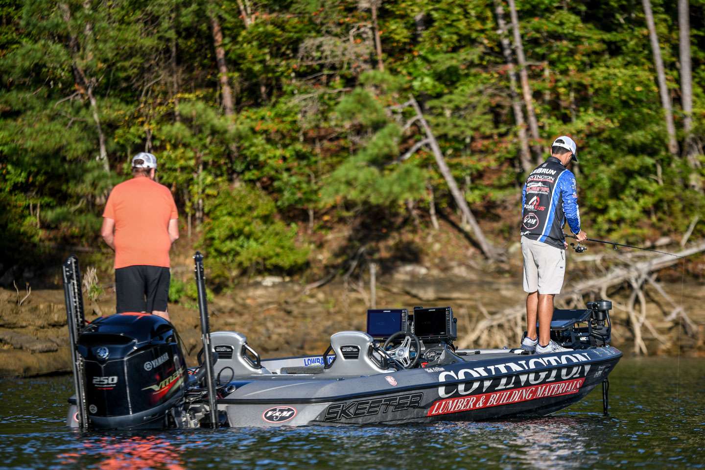 See how early Day 2 fared for Nick LeBrun at the Basspro.com Bassmaster Open at Lewis Smith Lake.