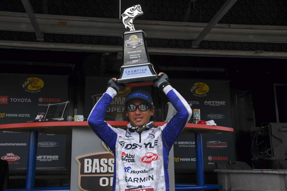 <h4>Daisuke Aoki</h4>
Yamanashi, Japan<br>
Qualified via the 2021 Bassmaster Opens<br>