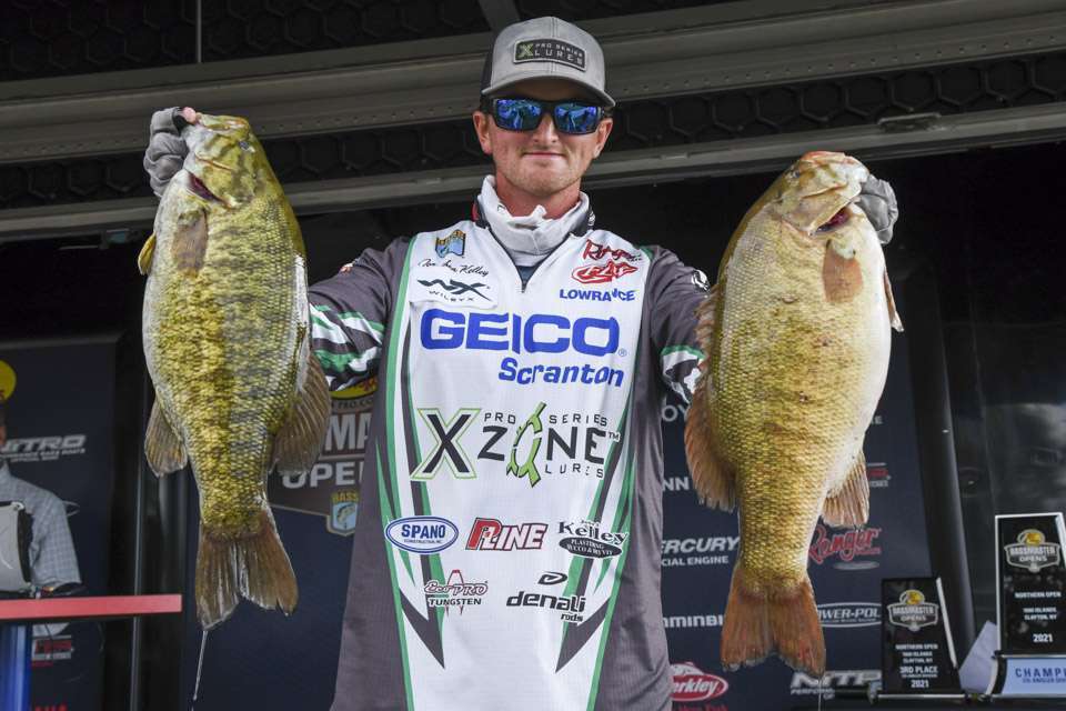 <h4>Jonathan Kelley </h4>
Old Forge, Pennsylvania<br>
Qualified via the 2021 Bassmaster Opens<br>
