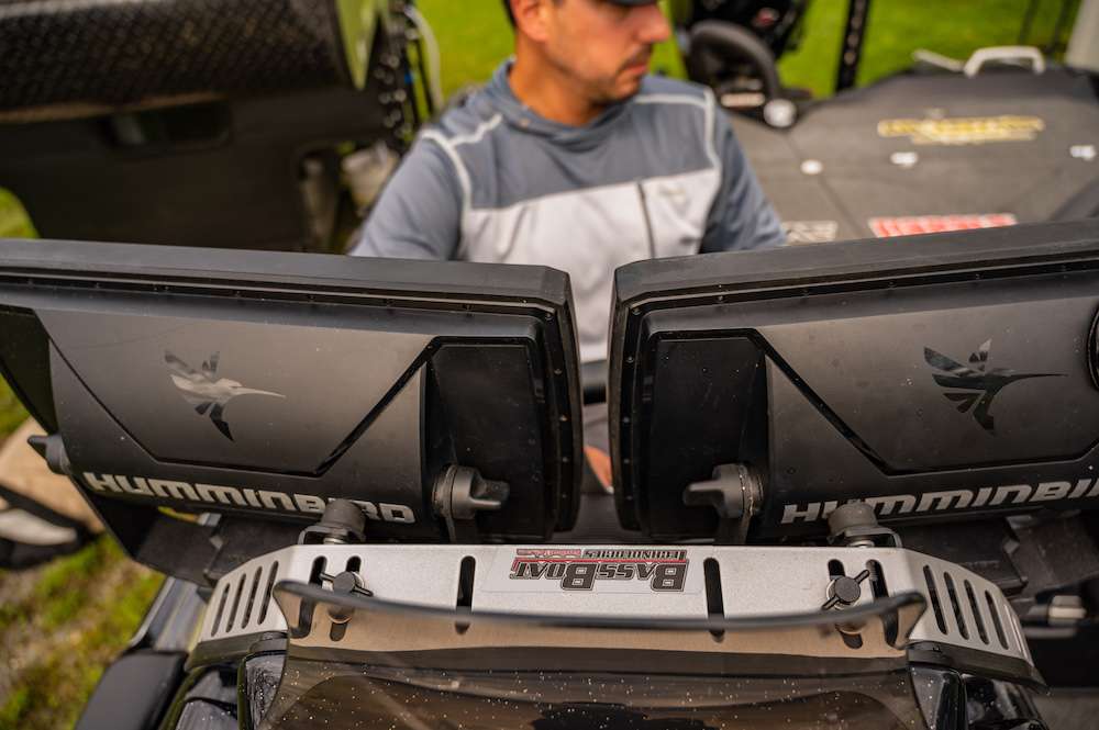 The mount of choice is a Bass Boats Technology mount.