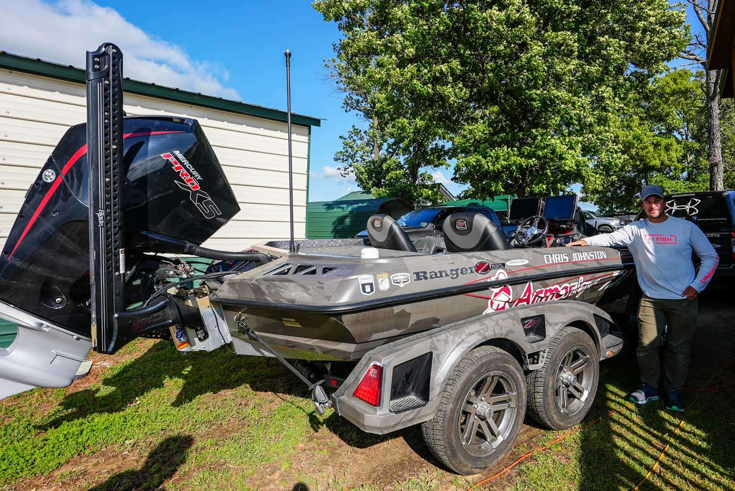 Take a look into Chris Johnston's 2021 Ranger 520L powered by a 250 horsepower Mercury Pro XS! 