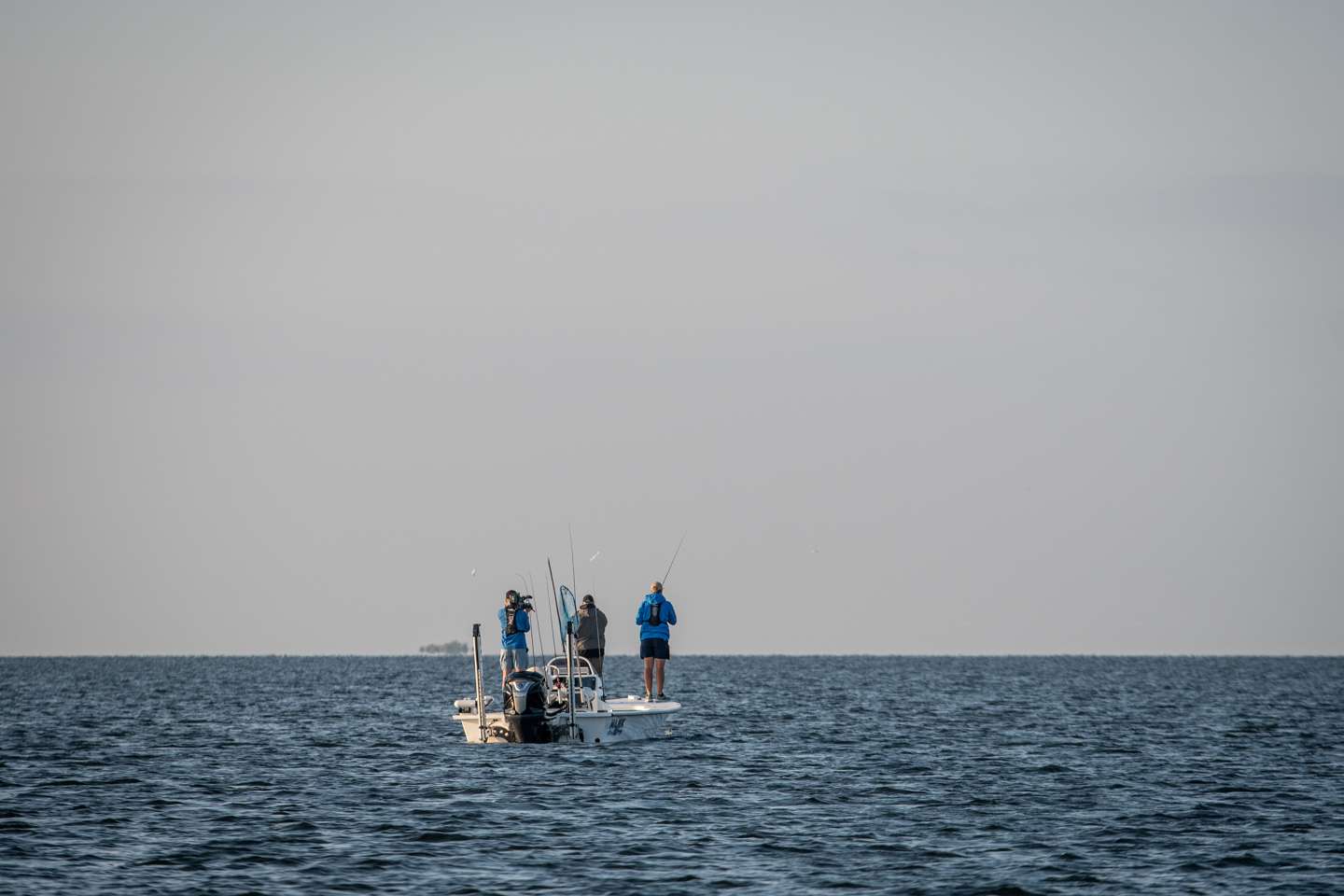 See Patrick Walters and Dwayne Eschete land a limit early during the first day of competition at Port Aransas in Texas.