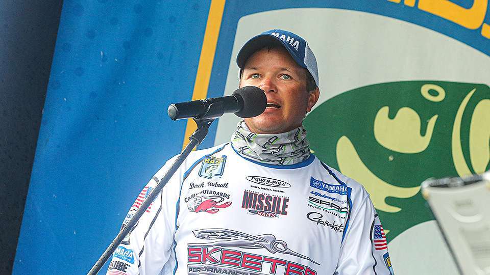 <b>Derek Hudnall</b><br>
Derek Hudnall is from Denham Springs, La., and he is a pro on the Bassmaster Elite Series. Hudnall qualified for the Elites the Central Opens in 2018 and fished the 2019 Bassmaster Classic. In addition to professional angling, Hudnall helps mentor young anglers at Central High School in Baton Rouge, and two of his protÃ©gÃ©s have won multiple Louisiana state championships.
