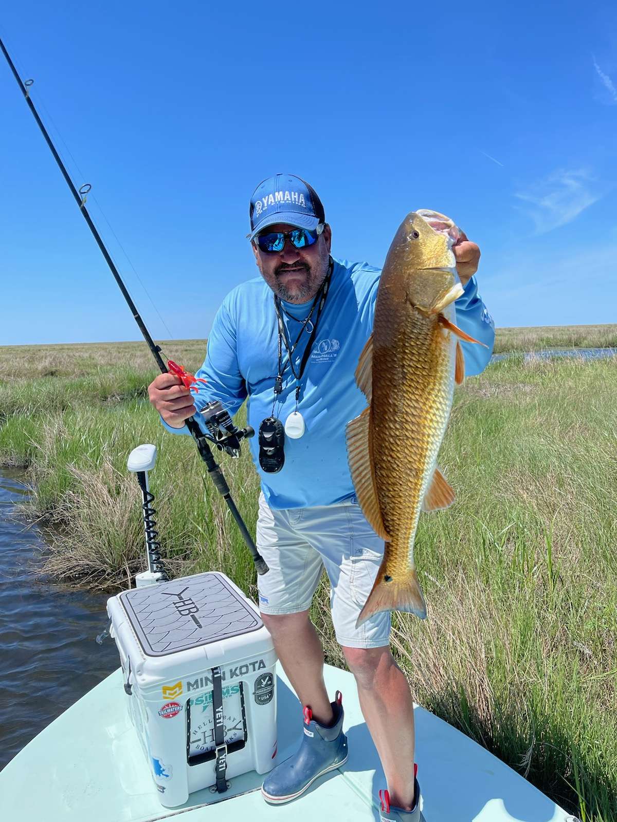 <b>Matt McCabe</b><br>
Captain Matt McCabe is owner of Pro Edge Fishing charters located in Slidell, La. He spends 150 days guiding clients inland saltwater fishing in the marshes and bays of south Louisiana. McCabe was actually born on the lower Texas coast, and he spent a lot of his early childhood in Rockport. McCabe is a longtime Skeeter/Yamaha team pro.
