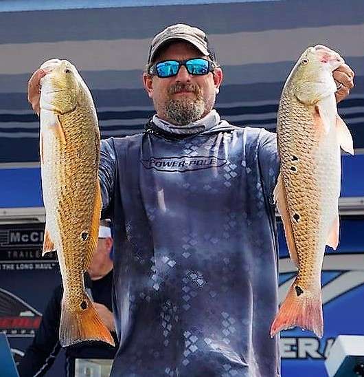 <b>Glenn Vann</b><br>
Residing in Tomball, Texas, Glenn Vann is 49 years old, married and has two children. His occupation is service and rigging manager for Mt. Houston Marine. Vannâs tournament accomplishments include: August 2021 Elite Redfish Series Port Arthur â first place; June 2021 Elite Redfish Series Kemah â first place; Galveston Redfish Series 2012 and 2014 â second-place team of the year. Vann has multiple top 10 finishes in Galveston Redfish Series, Rudyâs Redfish Series and Elite Series 2009 through 2016. His sponsors are Mt. Houston Marine, Demolition Experts, Down South Lures, JH Performance Rods, Baad Marine Supply, Custom Marine Concepts and Twice the Ice. Vannâs hobbies include bass fishing with his son and deer hunting.
