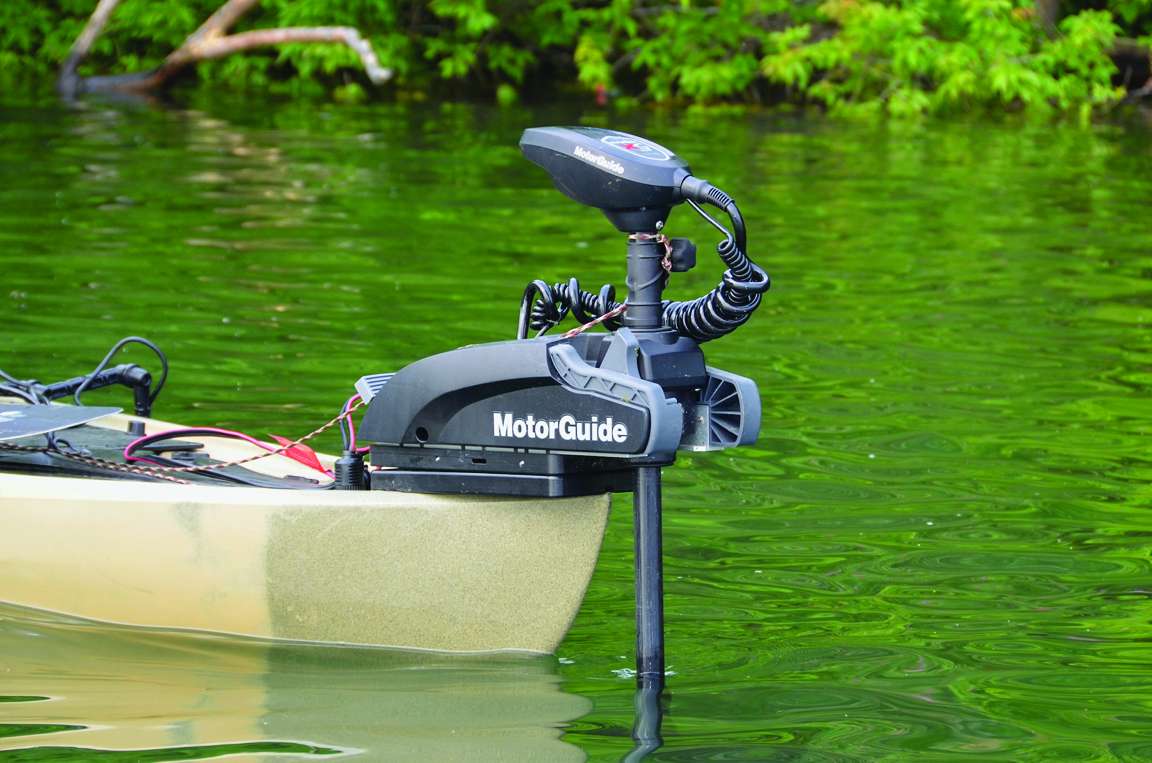 Adding a trolling motor to a fishing kayak - Bassmaster