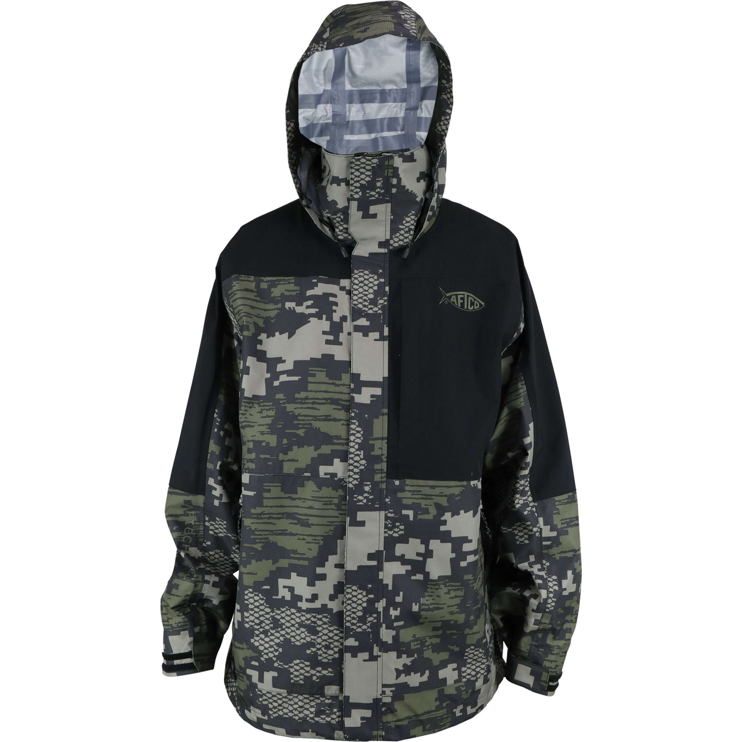<p><strong>AFTCO Barricade Jacket</strong></p><p></p><p>Similar to the Barricade Elite, worn by AFTCOâs Bassmaster Elite pro staff, this iteration provides high end features at a competitive price. The jacket features AFTCOâs 3L polyester ripstop construction, with 20K water resistance, 15K breathability and YKK zippers for a reinforced zipper locking system. Zippered side pockets, D rings and AFTCOâs Speedvent hook are more features. Available in Green Camo, Black, Light Gray. $249. <a href=