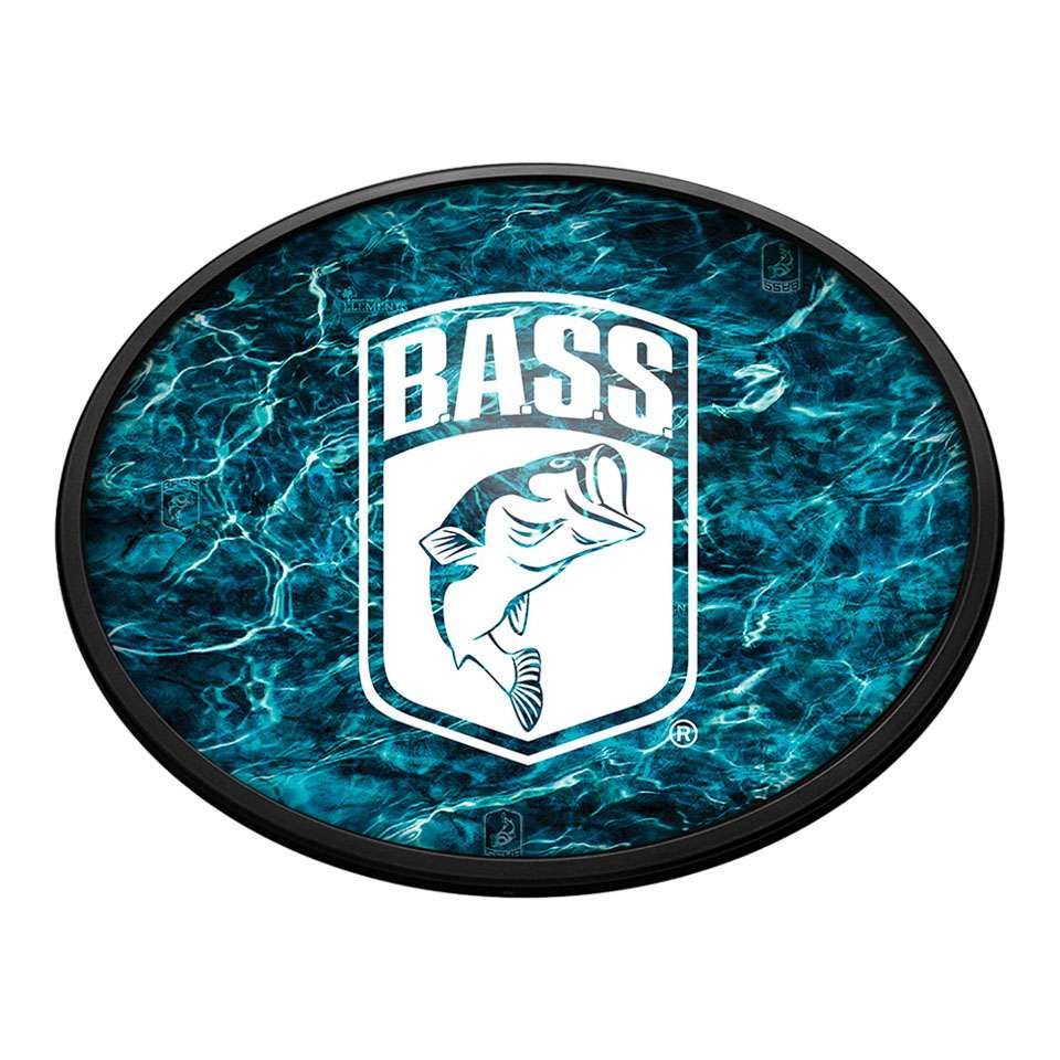 <p><strong>Bassmaster Oval Slimline Lighted Wall Sign</strong></p><p>This decorative wall sign has a high resolution digitally printed face with a photographic quality image and high gloss finish. The Bassmaster logo lights up the room with LED lighting to make it perfect for shining up a man cave. Also comes with a 6-foot power cord. $79.99. <a href=