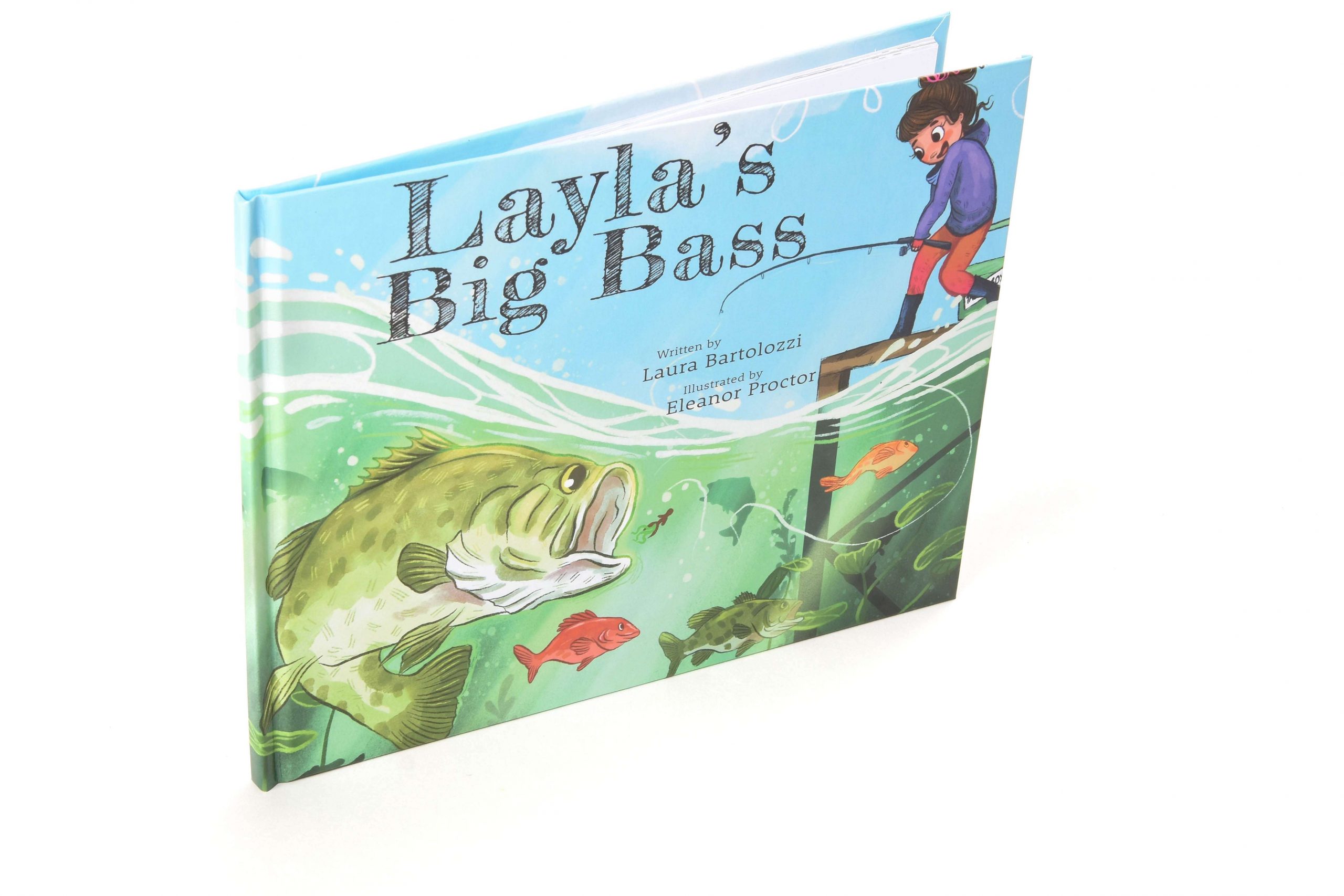 <p><strong>Laylaâs Big Bass </strong></p><p>Looking for a Bassmaster approved book for the kids? <i>Laylaâs Big Bass</i> inspires young children, and especially girls, to try fishing for family fun. The story follows Layla as she pursues her dreams of catching the biggest bass in the lake, while discovering nothing compares to the unmistakable tugging feeling on her line. $12.95 paperback; $19.95 hardback.<a href=