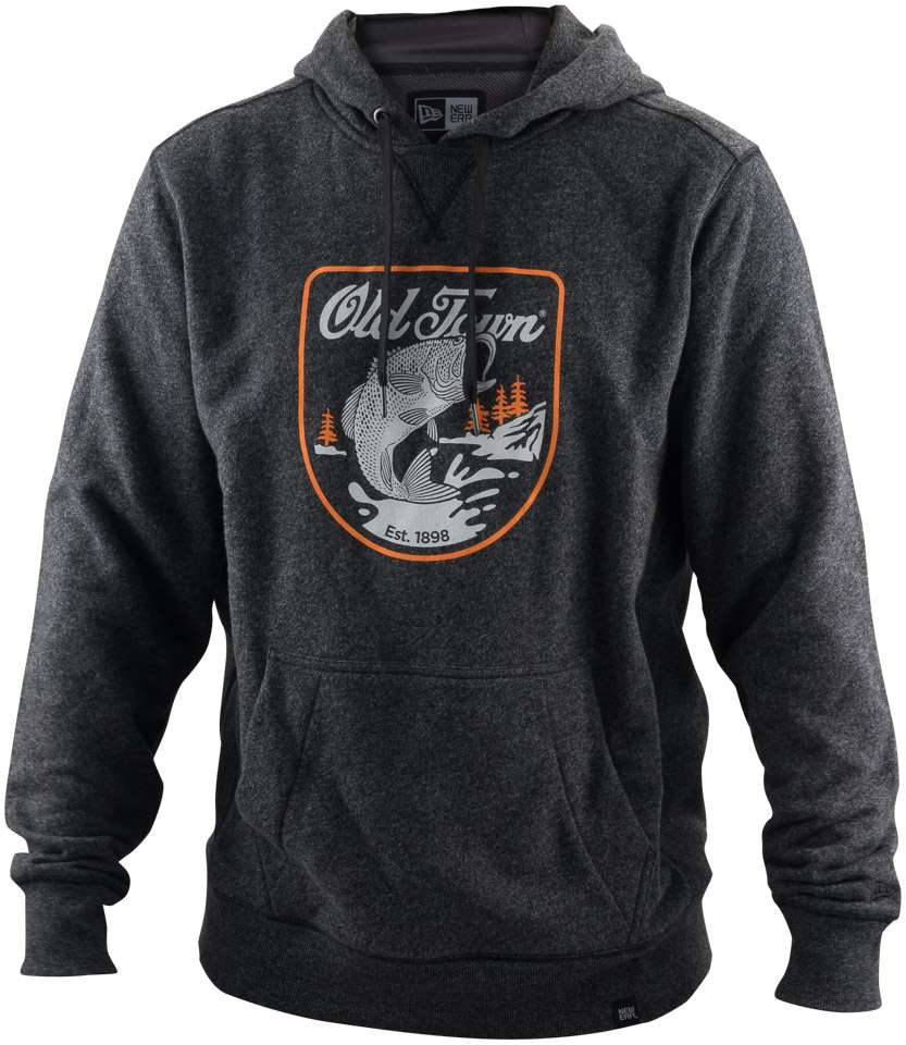 <p><strong>Old Town Bass Hoodie</strong></p><p>Rep your allegiance to Old Town with this comfy hoodie made with 9-ounce cotton/poly sueded French terry. Custom Old Town Bass artwork adorns the front. Rib knit side panels offer added stretch for increased range of casting motion. The shoulders are rolled forward for more comfort. Thereâs also plenty of storage with a front pouch pocket. $59.99. <a href=
