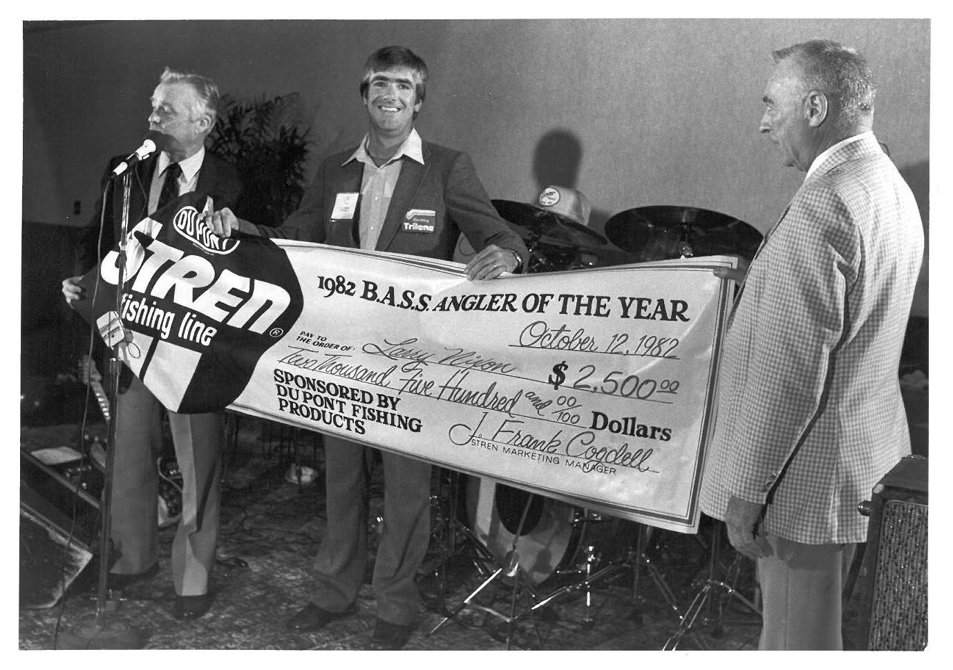 <b>1982</b><br>While Nixon accumulated 13 Bassmaster tournament victories in his career, this was his last AOY title. The $2,500 prize eventually helped him become the first angler to earn more than $1 million in tournament winnings in 1990.