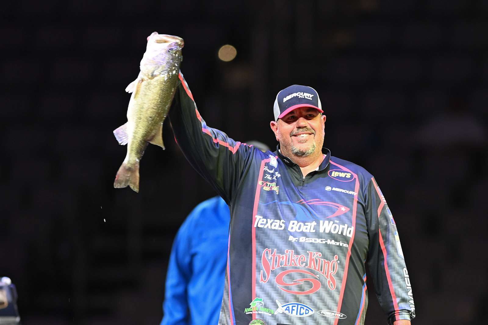 Big bass live in Lake Ray Roberts and big bass were caught. Many of them made a big difference in the Academy Sports + Outdoors Bassmaster Classic presented by Huk. Frank Talley of Temple, Texas, said he got super excited when he leaned back on the 8-3 bass that bit from bushes in three feet of water. âTo do it in the Classic is exhilarating. I mean, in the first hour of the first day, it don't get any better than that,â he said. Talleyâs bass held up all three days of competition to win the $2,500 Berkley Big Bass bonus. 