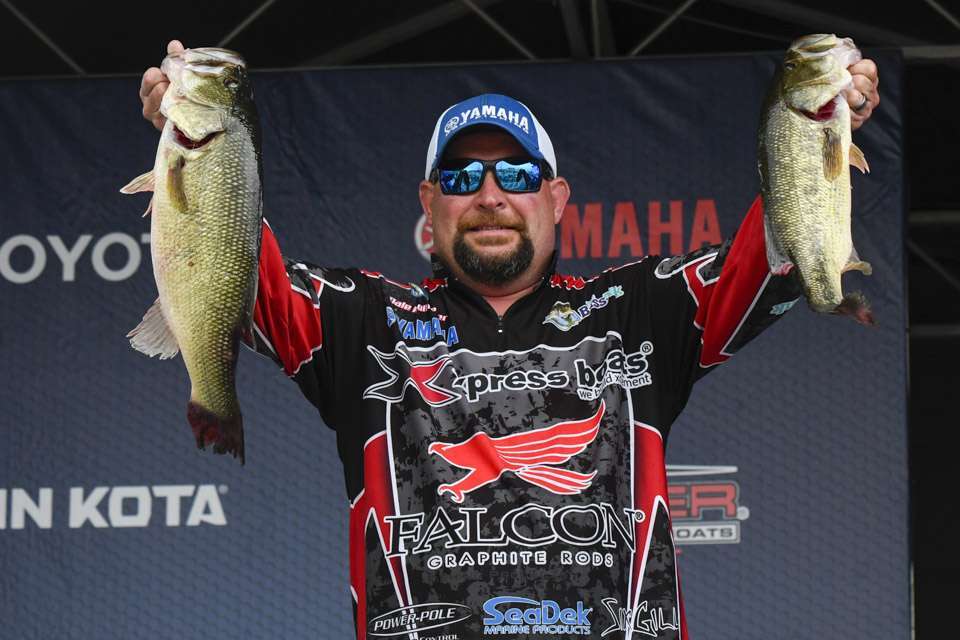 The big bass of the Guaranteed Rate Bassmaster Elite at Lake Champlain, July 8-11, played monster roles, even though the biggest werenât quite as big as in previous events on the northern fishery. Dale Hightower kicked off the hit parade with this 5-15 largemouth that earned the daily Phoenix Boats Big Bass and held on through four days.
