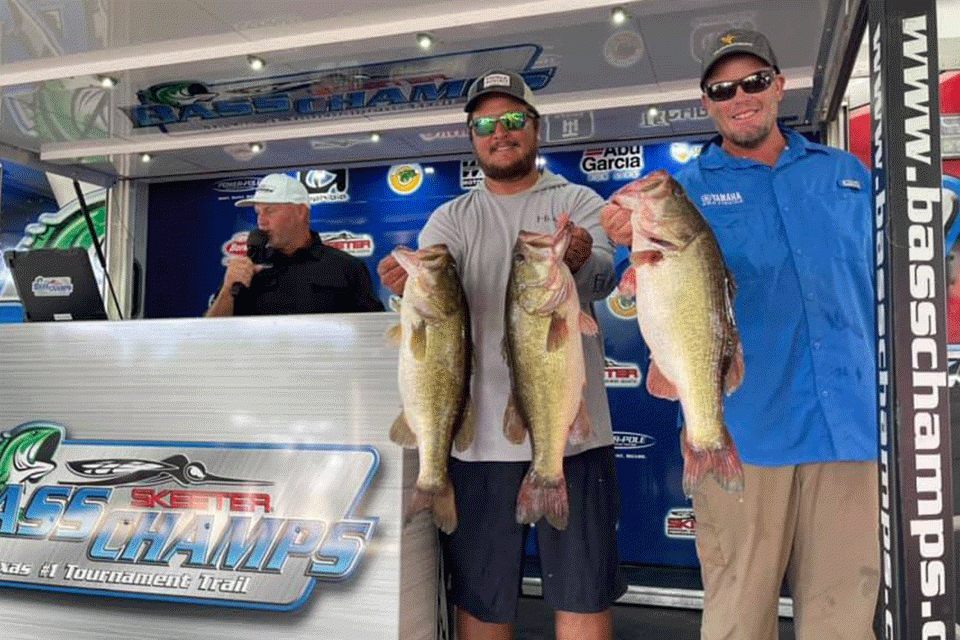 Combs kept his hand in bass, teaming with Shaine Campbell to win the Techron Texas Shootout on Sam Rayburn. They brought in three fish going 19.90 pounds to win the $60,000 purse, including a $10,000 Skeeter bonus. 