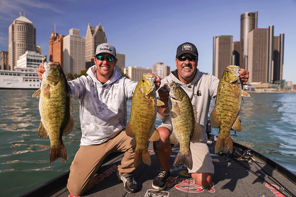 Cory Johnston, who got off the B.A.S.S. schneide by winning the St. Lawrence Open, hooked up with Mark Zona to tape a show. âHad an incredible day on the water taping a Zona show for next season,â Johnston posted. âWho would of thought we were going to catch them so good right in downtown Detroit?â