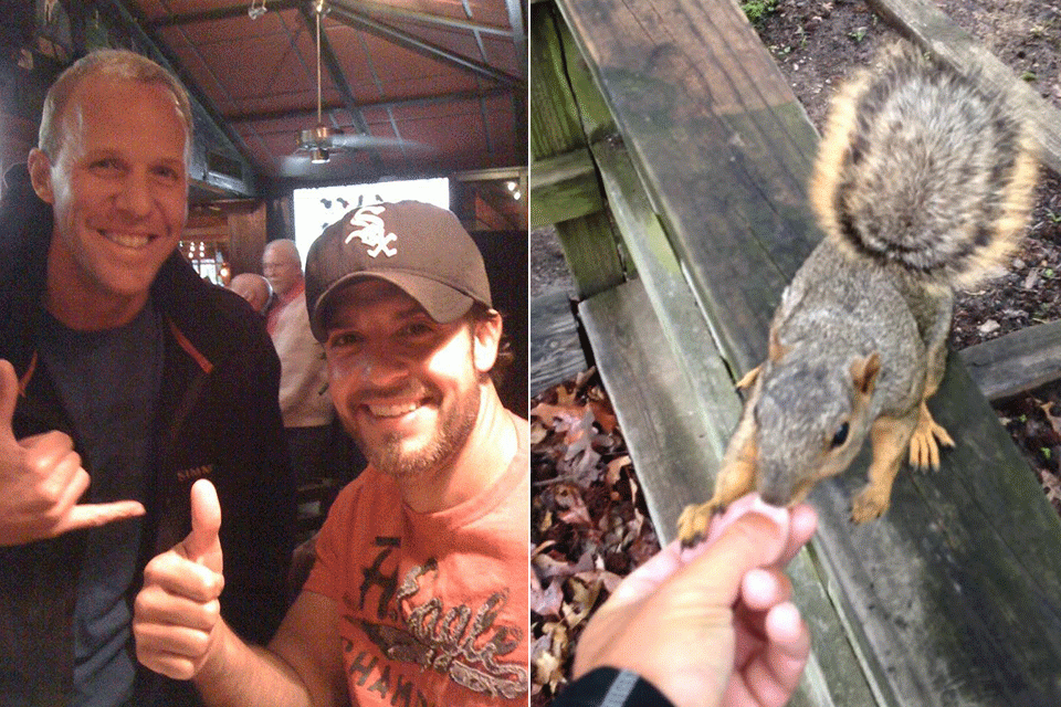 Most every Elite posted about Martens, the three-time B.A.S.S. Angler of the year. âHeartbroken today. Not enough words can be written to say my love and respect for A-Mart,â David Mullins posted, along with a photo of Martens hand-feeding a squirrel. âMet Aaron in 2001 at a boat ramp on Douglas Lake ... fast forward to 2014 and we are traveling together fishing the Bassmaster Elite series. I wouldnât be doing what I am today without Aaron and Lesley Martens. Always thankful for their support and encouragement. Love ya, bro.â