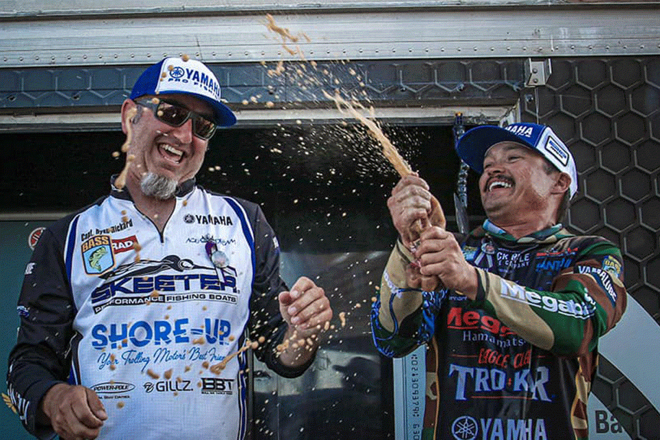 It might just have been karma that Zaldain teamed with Capt. Ryan Rickard to win the event. Like Martens and his four runner-up finishes in Bassmaster Classics, Rickard had been a bridesmaid 17 times in redfish events. âDriving home from the gulf and Iâm still seeing RED,â Zaldain posted. âWhat an absolute blast wrecking bigs yesterday in the Skeeter SX240. The redfish world synced nicely with the bass stage and hopefully we shared the stoke with you all. I will be back!!â