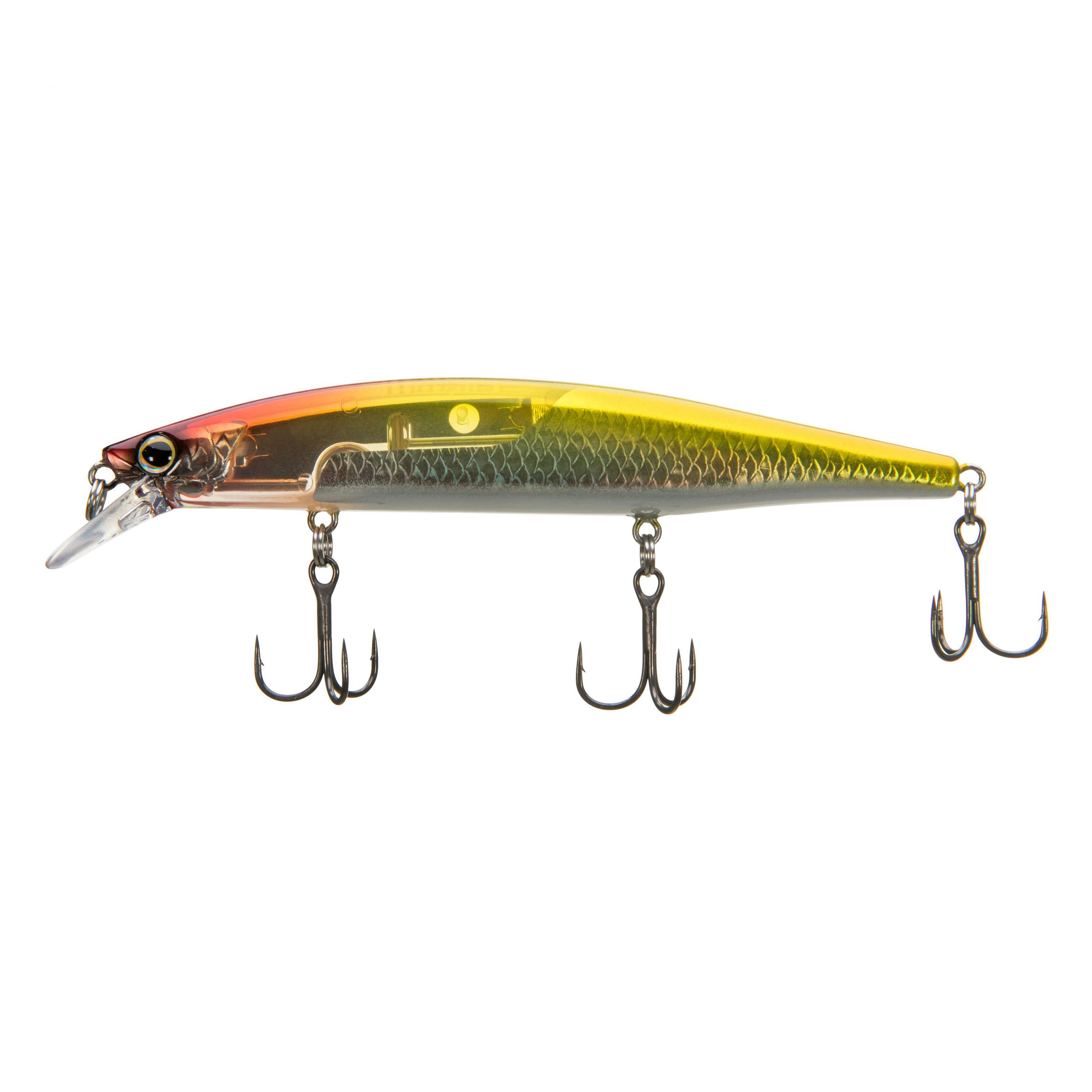 <p><strong>Shimano World Minnow 115SP</strong></p><p>If itâs possible to make a tech-loaded jerkbait, this is it. FLASH BOOST technology emits life-life shimmer and flash while the bait is in motion, while JET BOOST enhances casting distance, up to 22% farther with a stable, natural-looking posture upon landing on the surface. SCALE BOOST adds and even more realistic appearance with an industry-exclusive composite-pitch hologram. The World Minnow dives 4- to 6-feet on the retrieve. Available in 10 colors. Dimensions: 4.5 inches long, 5/8-ounce. $19.99. <a href=