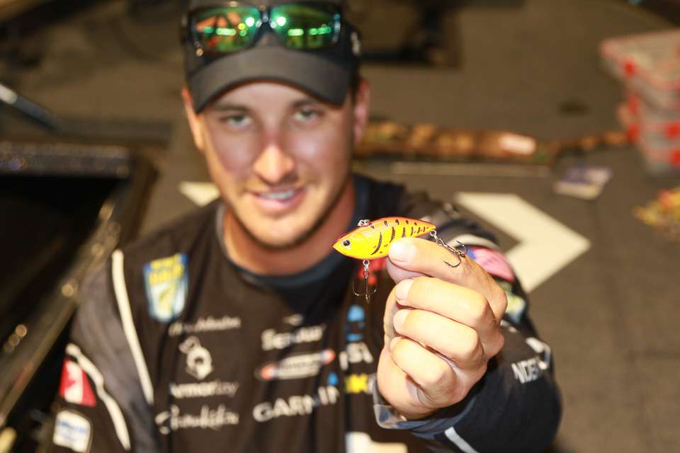 <b>1)</b> Johnston calls on the Spro Aruku Shad 65 in the cold water scenarios of early spring, where heâll often fish the red craw color around grass. In Florida, heâll also use a shad color and extend his use into the postspawn.
