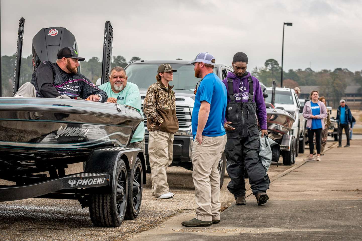 Check out all the action from the Day 1 Bassmaster Team Championship Classic Fish-Off weigh-in.