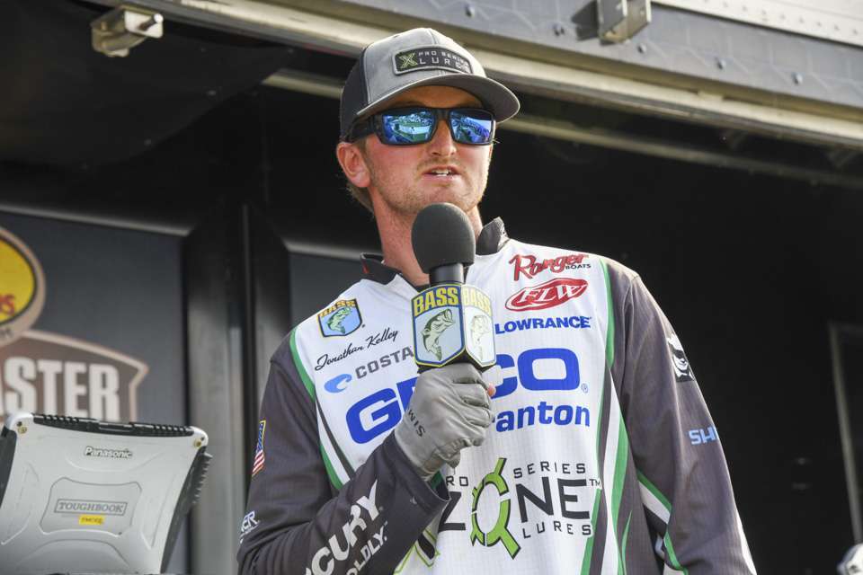 <h4>Jonathan Kelley </h4>
(rookie)<br>
Old Forge, Pennsylvania<br>
Qualified via the 2021 Bassmaster Opens<br>
