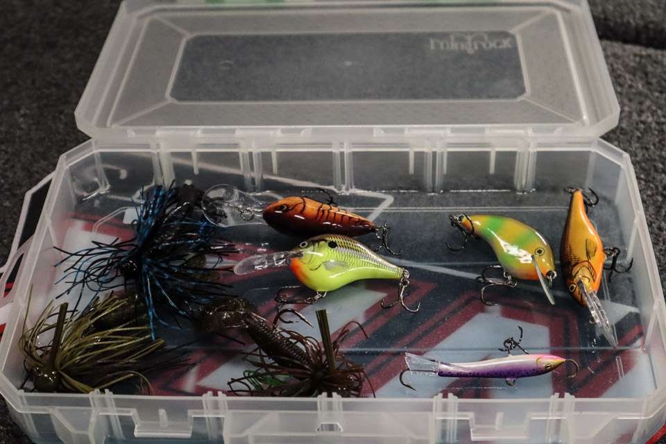 The lineup might be small, but keeping it simple during cold water conditions when the bass are all but dormant is key. “Scale it back to these baits, all designed to be super-effective in cold water,” Swindle said. 