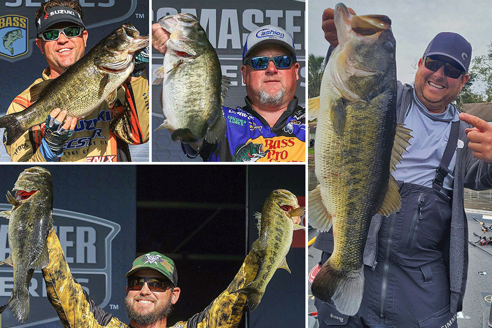 It was a battle of sight fish vs. a more consistent offshore bite in the SiteOne Bassmaster Elite at Harris Chain last week, with Buddy Gross winning despite never contending for the biggest bass of the day. With recent events at Harris producing big bags, a four-day weight topping 100 pounds was predicted, but the anticipated wave of bass coming to spawn ended up more of a trickle. So slow and steady won the race over bedding bass, which still produced some monsters. Let’s look at the big bags and big bass that played on the Florida fishery out of Leesburg.