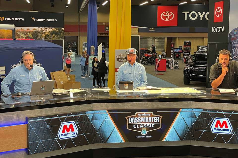 Expo visitors won’t have to miss out on the fishing as Bassmaster LIVE will keep fans up on all the action on Hartwell. The crew, including Tommy Sanders, Davy Hite and Mark Zona, will broadcast from the Expo floor, with monitors set up for fans. LIVE is in its eight year, with the first broadcast at Hartwell in 2015. The shows are on Bassmaster.com as well as FOX Sports and its digital platforms.